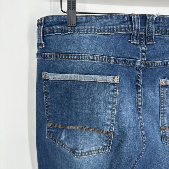 Paper Denim & Cloth Denim Blue Skinny Jeans size 36 x 32 - Picture 8 of 9